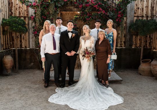 • “Dreamy wedding at Runa Farm, County Durham – rustic charm with a modern boho twist.” • “Bride and groom share a kiss outside Runa Farm’s iconic stone barn – the perfect North East wedding venue.” • “Golden hour wedding photos at Runa Farm – stunning countryside views and soft evening light.” • “Runa Farm wedding ceremony – beautifully lit rustic barn with floral arch and wooden beams.” • “Candid wedding photography at Runa Farm – newlyweds laughing during their reception.” • “Bride walking down the aisle at Runa Farm’s stunning barn venue – a perfect Durham wedding location.” • “Romantic outdoor wedding portraits at Runa Farm – lush countryside setting in County Durham.” • “Runa Farm wedding reception setup – rustic wooden tables, twinkling lights, and elegant floral centerpieces.” • “Newlyweds dancing under fairy lights at Runa Farm’s stunning barn reception space.” • “Groom waiting at the altar inside Runa Farm’s rustic barn – an intimate and stylish wedding venue.” • “Sunset wedding photography at Runa Farm, Durham – countryside charm and natural beauty.” • “Elegant boho bride at Runa Farm – modern wedding dress with a rustic backdrop.” • “Bridal party celebrating outside Runa Farm’s stone barn – relaxed wedding vibes in County Durham.” • “Candlelit wedding reception at Runa Farm – romantic and rustic North East wedding setting.” • “Bride and groom strolling through the scenic grounds of Runa Farm, Durham – perfect for countryside weddings.” • “First dance magic at Runa Farm – newlyweds twirling under twinkling lights in the barn.” • “Runa Farm wedding details – stunning dried flower arrangements and rustic décor inspiration.” • “Confetti moment at Runa Farm – newlyweds celebrating with friends and family in a beautiful countryside setting.” • “Gorgeous wedding breakfast setup at Runa Farm – boho-inspired tablescape with warm rustic charm.” • “Bride and groom embracing outside Runa Farm’s historic stone walls – a picture-perfect Durham wedding venue.”