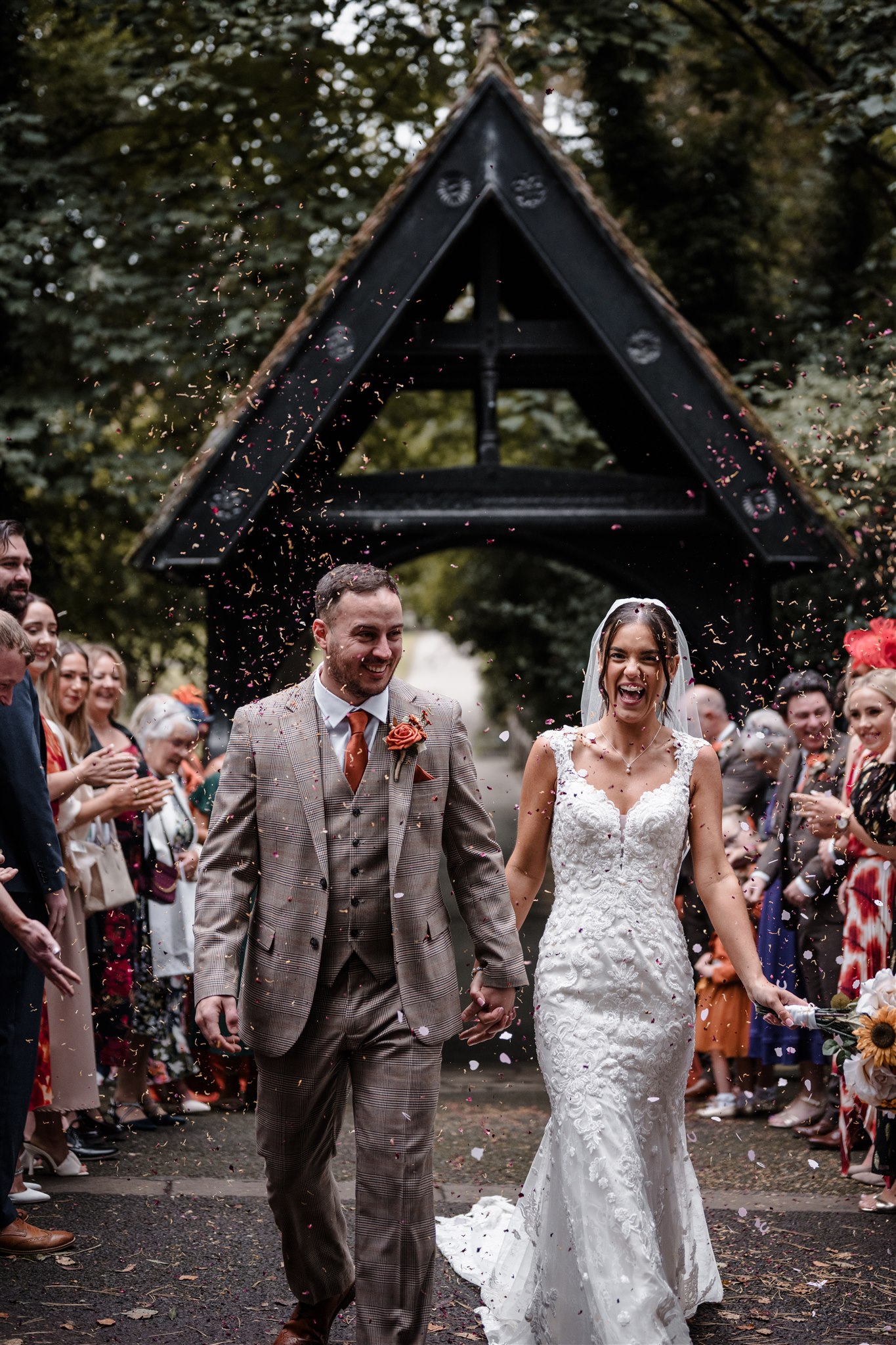 Newcastle wedding, durham wedding photographer, north east wedding photographer, northumberland wedding photographer, confetti,