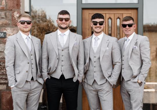 Romantic wedding at Eden Barn, Cumbria – rustic stone barn with fairy lights and countryside views. Bride and groom at Eden Barn, a charming wedding venue in Cumbria with exposed stone walls and wooden beams. Rustic wedding reception at Eden Barn – elegant tablescapes, candlelight, and floral decor in a historic barn setting. Outdoor wedding ceremony at Eden Barn, Cumbria – scenic countryside backdrop with a beautifully styled aisle. Bride and groom sharing their first dance under fairy lights in the atmospheric Eden Barn, Cumbria. Candid wedding photography at Eden Barn – newlyweds enjoying a golden hour moment in the Cumbrian countryside. Intimate wedding dinner at Eden Barn, Cumbria – rustic wooden tables, greenery, and soft lighting. Eden Barn wedding venue – a romantic, family-run barn in the heart of Cumbria’s rolling countryside. Bridal portrait at Eden Barn, Cumbria – stunning wedding dress captured in soft natural light. Groom’s first look reaction at Eden Barn – emotional moment in a rustic barn wedding setting. Evening wedding reception at Eden Barn – cozy, candlelit barn with fairy lights and dancing. Wedding cake display at Eden Barn, Cumbria – beautifully decorated rustic cake with floral accents. Bridal party celebrations at Eden Barn – bridesmaids and groomsmen enjoying the stunning countryside venue. Sunset wedding photography at Eden Barn – breathtaking golden hour shots of the newlyweds. Confetti moment at Eden Barn, Cumbria – joyful wedding guests celebrating outside the historic stone barn. Rustic wedding details at Eden Barn – boho-inspired table settings, wildflowers, and vintage decor. Emotional wedding vows at Eden Barn – heartfelt ceremony in a charming countryside barn setting. Bride and groom walking hand in hand at Eden Barn – natural and relaxed wedding photography. Live wedding band at Eden Barn – guests dancing under the twinkling fairy lights in a rustic barn venue. Luxury barn wedding at Eden Barn, Cumbria – elegant styling meets countryside charm for the perfect day.