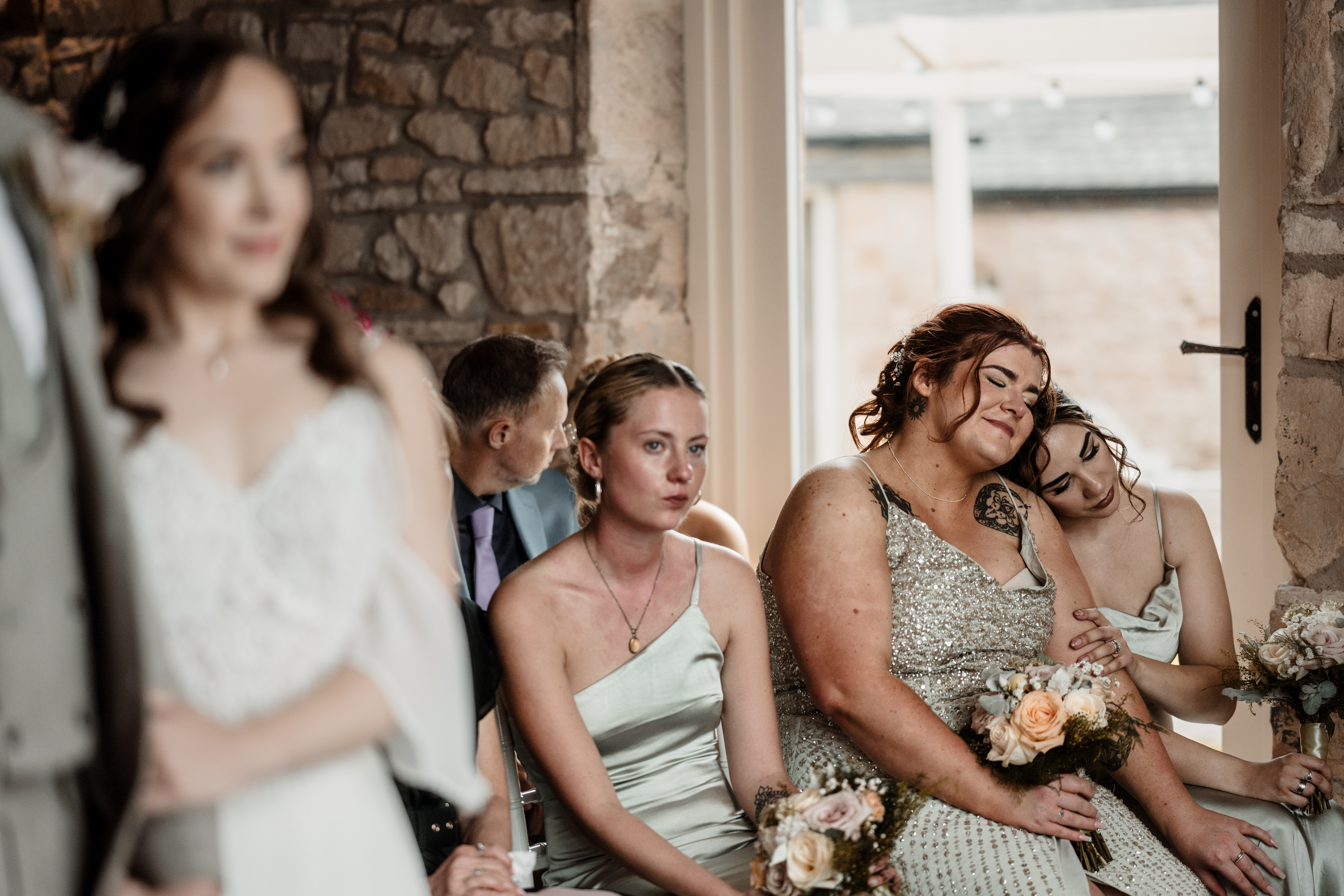 Bride and groom walking hand in hand at Northside Farm wedding venue Romantic countryside wedding photography at Northside Farm, Northumberland Rustic barn wedding reception with fairy lights and wooden beams at Northside Farm Bride and groom sharing a quiet moment outside Northside Farm’s stone barn Golden hour wedding couple portraits at Northside Farm with rolling hills in the background Natural and candid wedding photography at Northside Farm, UK Guests celebrating at a Northside Farm wedding reception inside the barn Bride getting ready inside a shepherd’s hut at Northside Farm wedding venue Couple’s first kiss as newlyweds at Northside Farm’s rustic barn ceremony Emotional first look between bride and groom at Northside Farm, Northumberland
