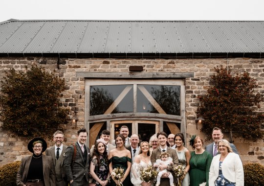 “Bride and groom walking hand in hand through the gardens at Healey Barn – a romantic countryside wedding setting.” “Candlelit wedding breakfast inside Healey Barn – rustic wooden tables with elegant floral arrangements.” “Golden hour couple portraits at Healey Barn – newlyweds embracing against a stunning countryside backdrop.” “Bride twirling in her wedding dress outside Healey Barn – a perfect Northumberland barn wedding moment.” “Groom adjusting his suit before the ceremony at Healey Barn – stylish and relaxed wedding prep.” “Bridal party celebrating outside Healey Barn – bridesmaids and groomsmen laughing in the sunshine.” “Rustic wedding cake display at Healey Barn – a beautiful three-tier cake with floral decorations.” “Newlyweds sharing a quiet moment outside Healey Barn’s stone walls – intimate wedding photography in Northumberland.” “Guests raising a toast at a wedding reception in Healey Barn – joyful celebration under twinkling fairy lights.” “First dance under the beams at Healey Barn – romantic and magical wedding moment.” “Outdoor drinks reception at Healey Barn – guests enjoying champagne in a relaxed countryside setting.” “Bride and groom standing beneath fairy lights at Healey Barn – an enchanting evening wedding portrait.” “Confetti toss moment outside Healey Barn – newlyweds surrounded by love and celebration.” “Bride walking towards Healey Barn’s entrance – a stunning Northumberland wedding venue.” “Lush countryside wedding portraits at Healey Barn – the perfect rural wedding backdrop.” “Romantic evening wedding photography at Healey Barn – warm candlelight and glowing fairy lights.” “Elegant barn wedding styling at Healey Barn – rustic décor with a modern twist.” “Sparkler send-off at Healey Barn – magical wedding exit under the Northumberland night sky.” “Bride and groom laughing together in the gardens of Healey Barn – natural and candid wedding photography.” “Groomsmen sharing a toast before the ceremony at Healey Barn – stylish and fun wedding morning moments.” “Couple sharing a sunset kiss at Healey Barn – dreamy golden hour wedding photography.” “Boho bridal look at Healey Barn – bride with loose waves and a dried flower bouquet.” “Healey Barn wedding breakfast – intimate dining setup with candlelit tables and rustic charm.” “Bride and groom exchanging vows inside Healey Barn – a romantic ceremony moment.” “Elegant wedding dress shot at Healey Barn – lace detail and flowing fabric captured beautifully.” “Guests enjoying an alfresco drinks reception at Healey Barn – relaxed and stylish countryside wedding.” “Healey Barn wedding dance floor – guests celebrating under fairy lights and exposed beams.” “Newlyweds sharing a romantic moment by the firepit at Healey Barn – cozy and intimate wedding vibes.” “Bride and groom embracing against the stone walls of Healey Barn – timeless wedding photography in Northumberland.”